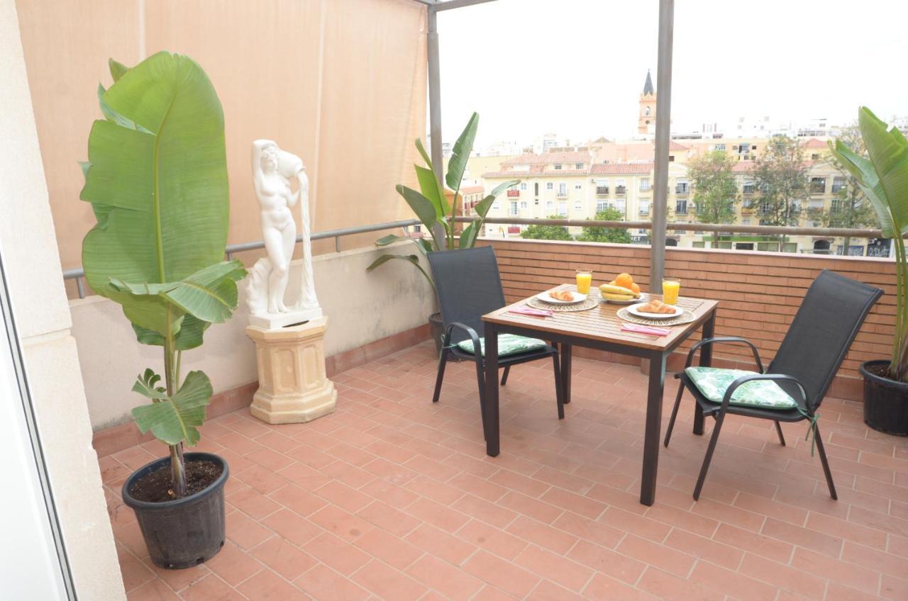 Habitacion Grande Con Terraza Privada, Malaga Centro Extérieur photo